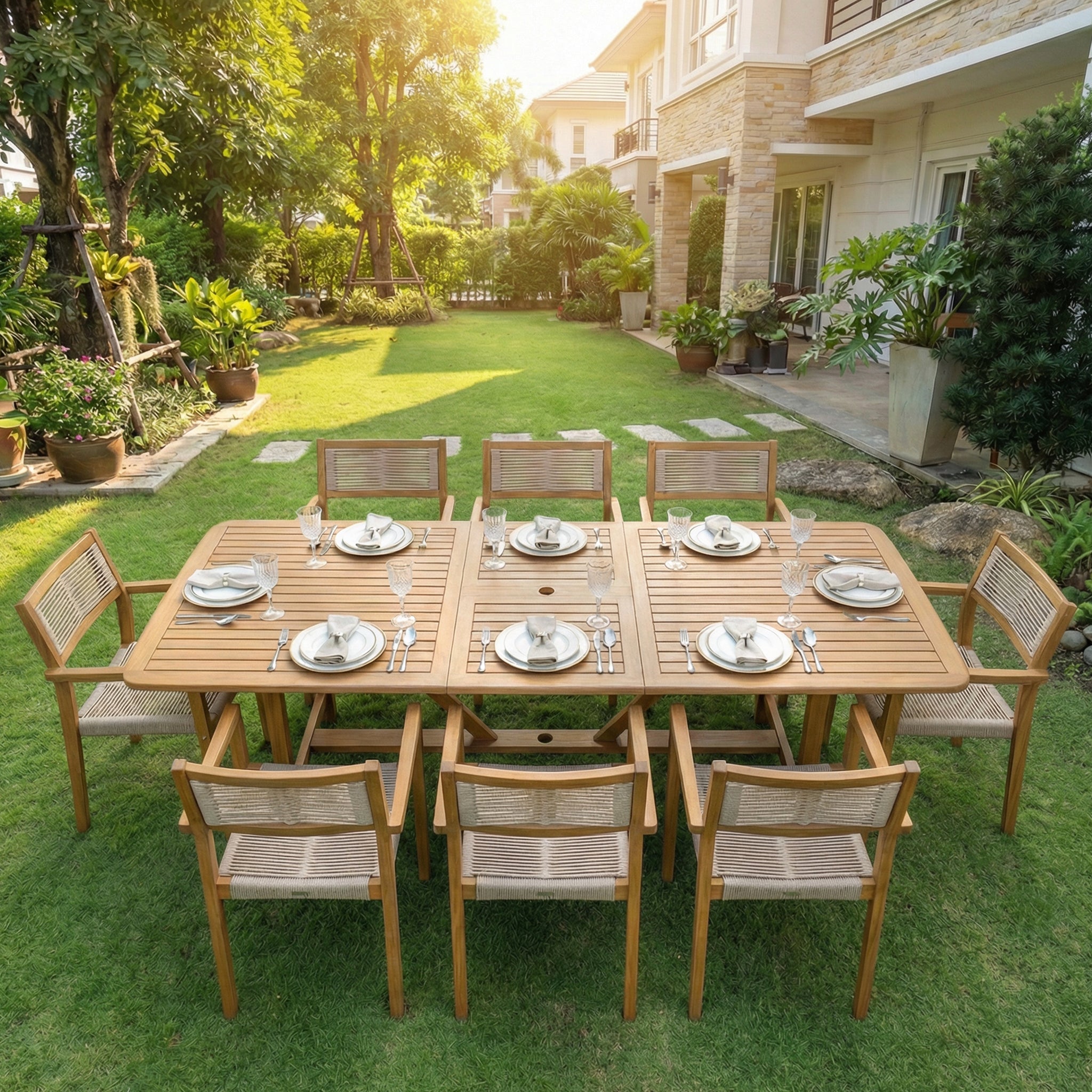 Heritage Indoor/Outdoor Armchairs - Set of 2