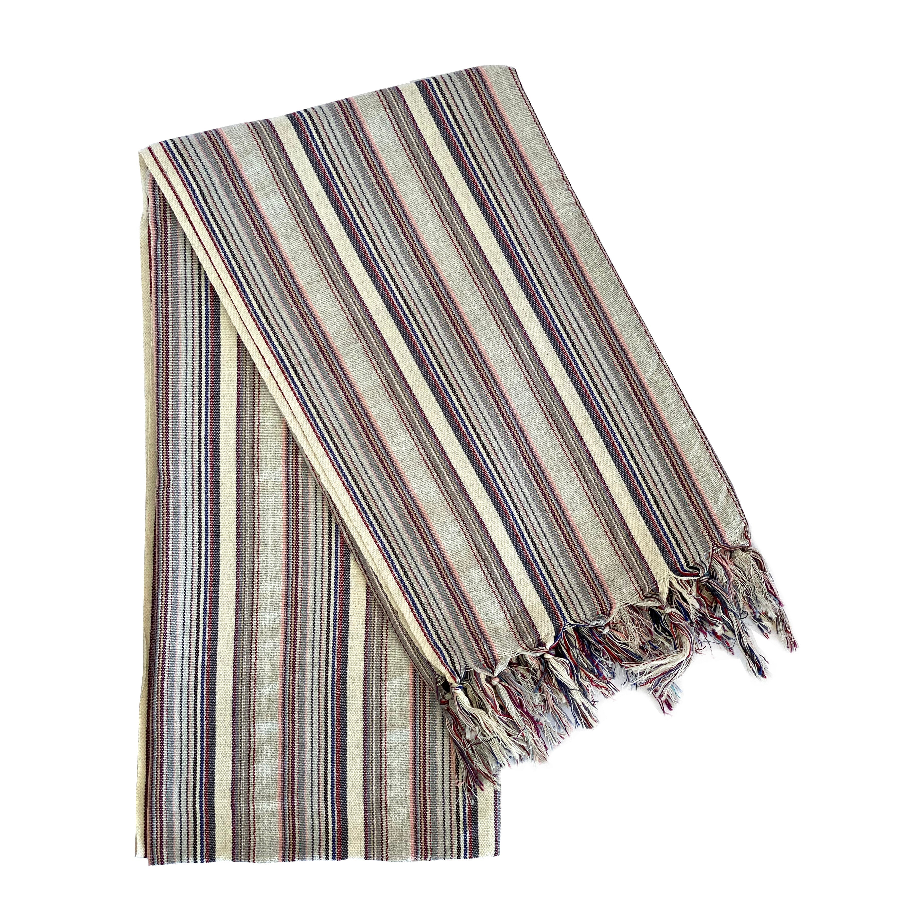 Casablanca Handwoven Turkish Towel - Gray