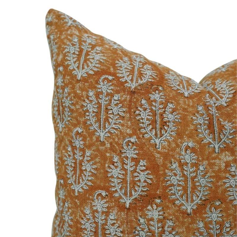Bronze Floral Neelgagan Pillow Cover