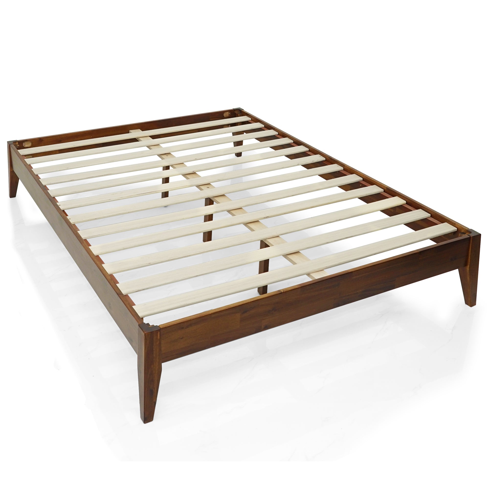 Mervyn Solid Acacia Wood Platform Bed