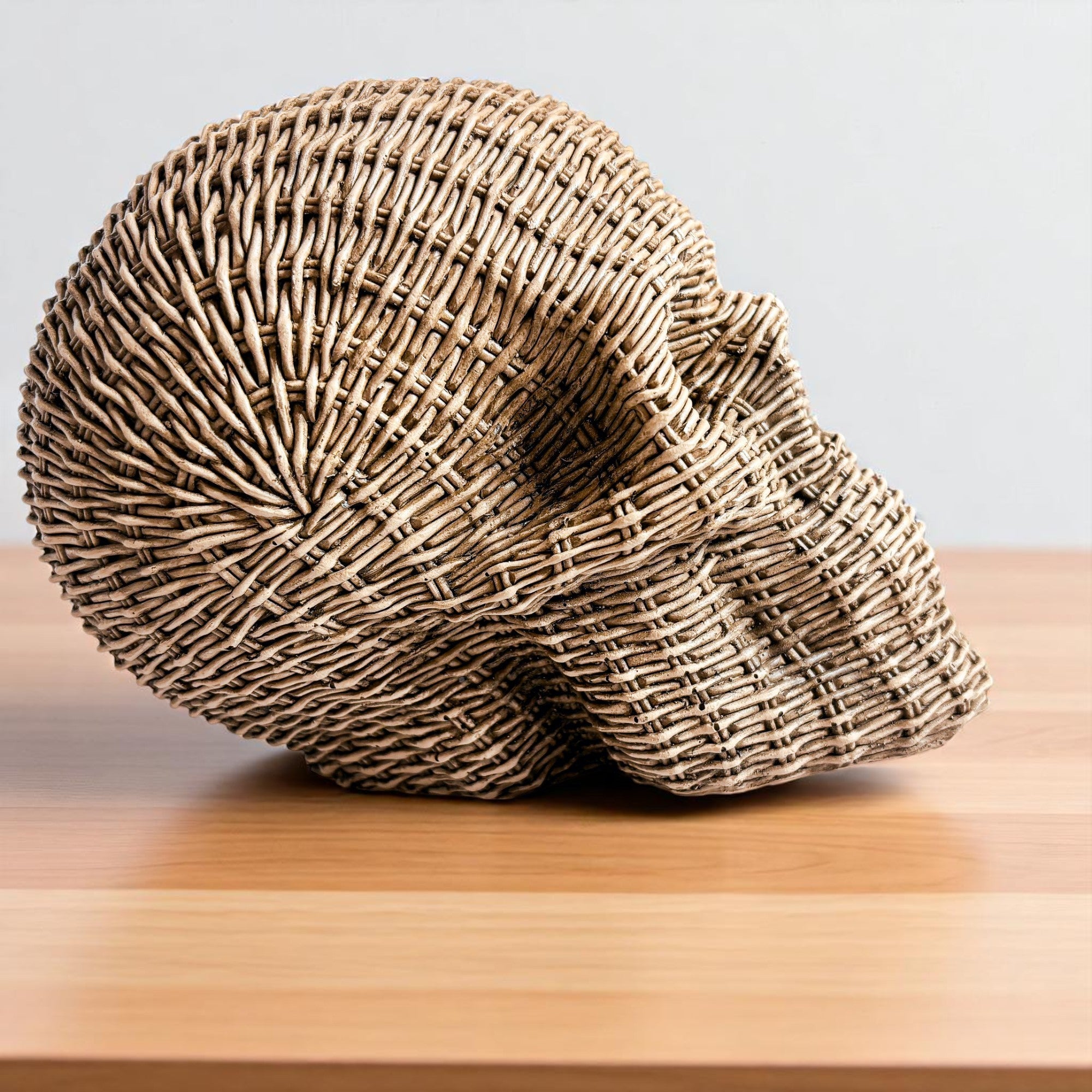 Skull Me - Rattan Resin Skull