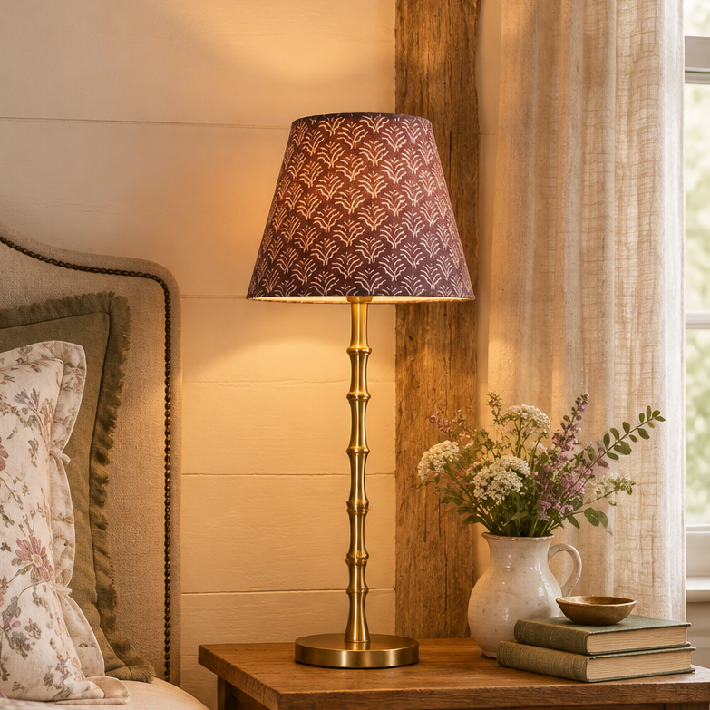Petite Lottie Shade for Cordless LED Lamps - Chocolate