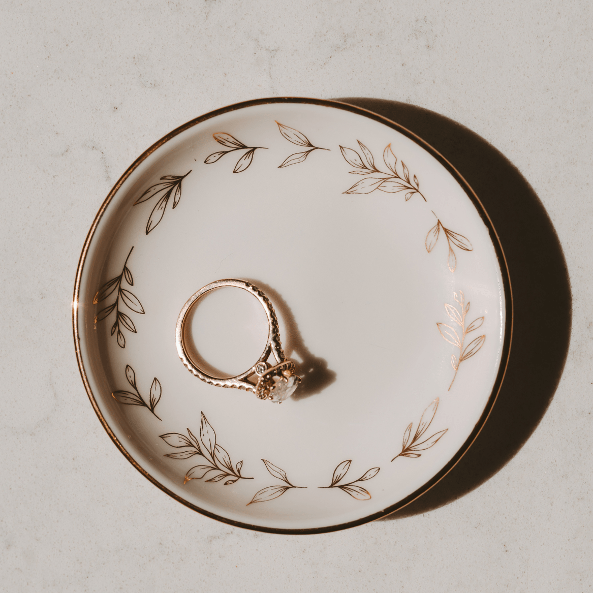Leaves Jewelry Dish