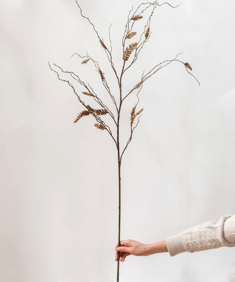 Artificial Dried Ling Yu Grass Stem - 47"