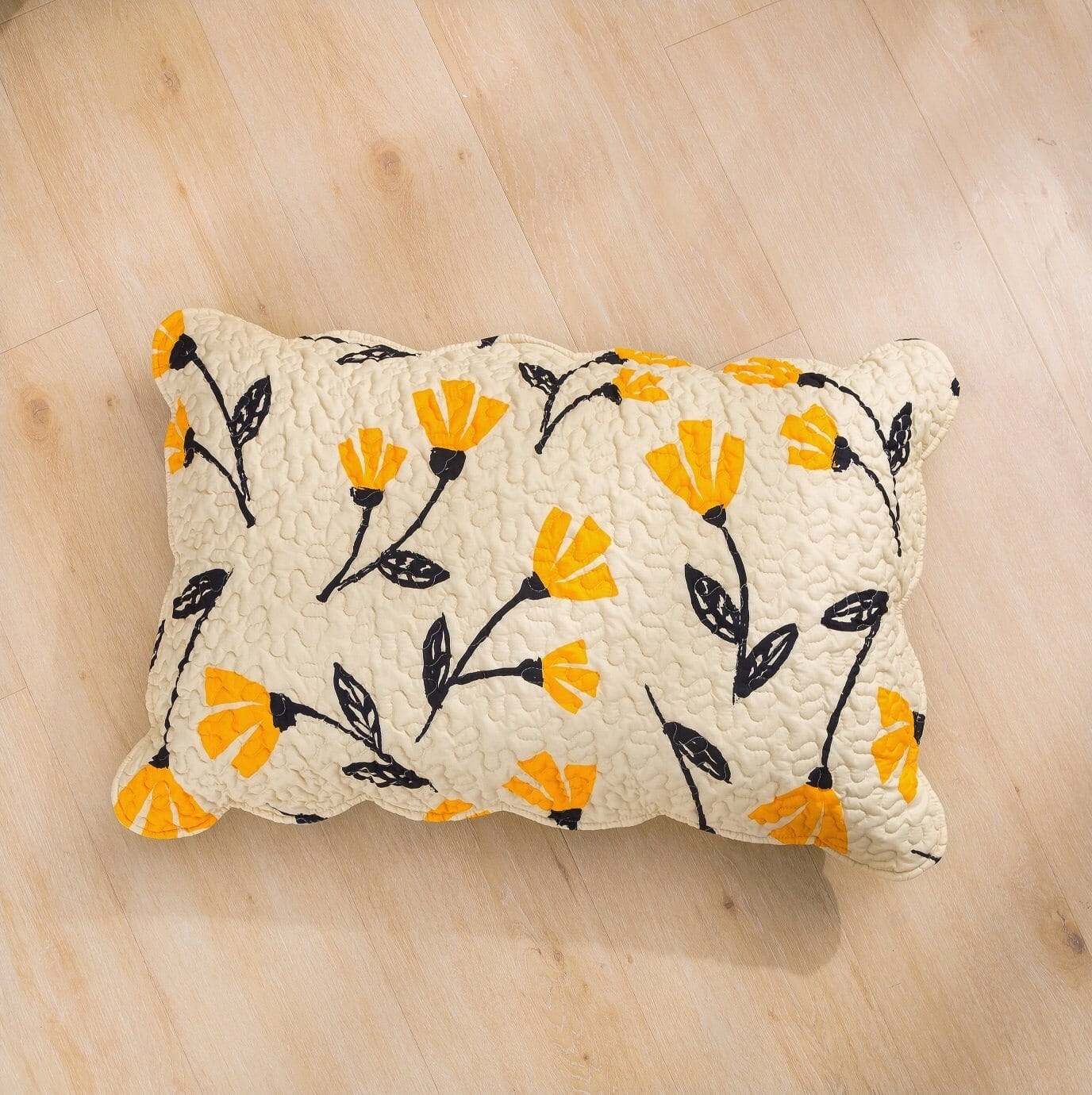 Bed in a Bag Bundle Set - Yellow Fleur