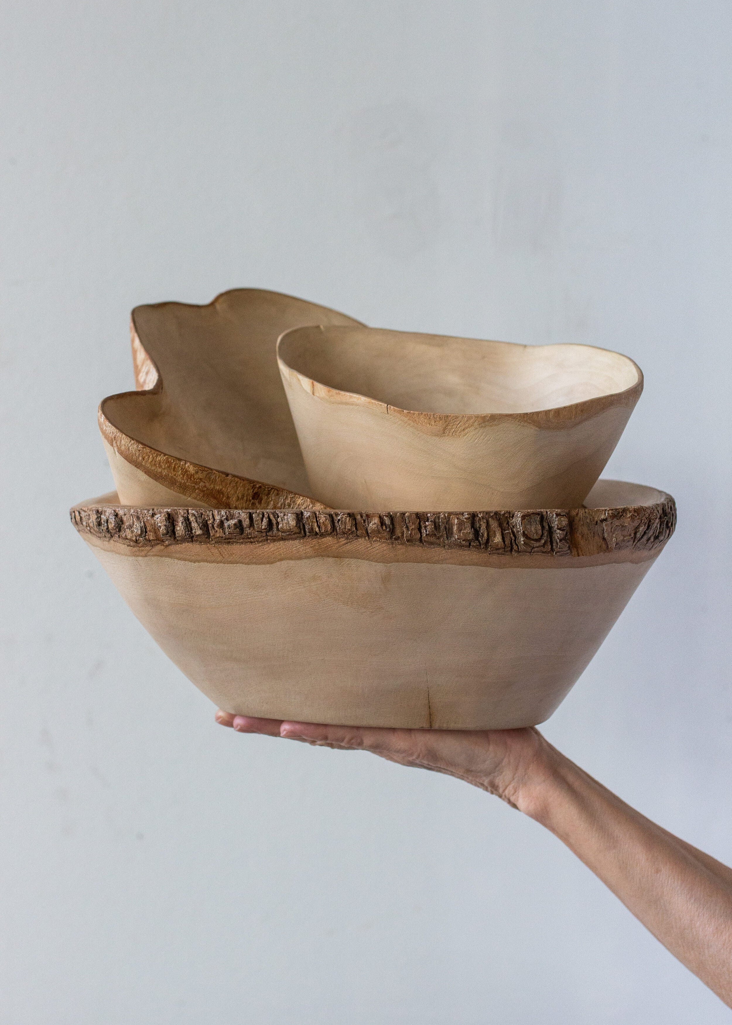 Jacaranda Handcarved Decorative Wooden Bowl