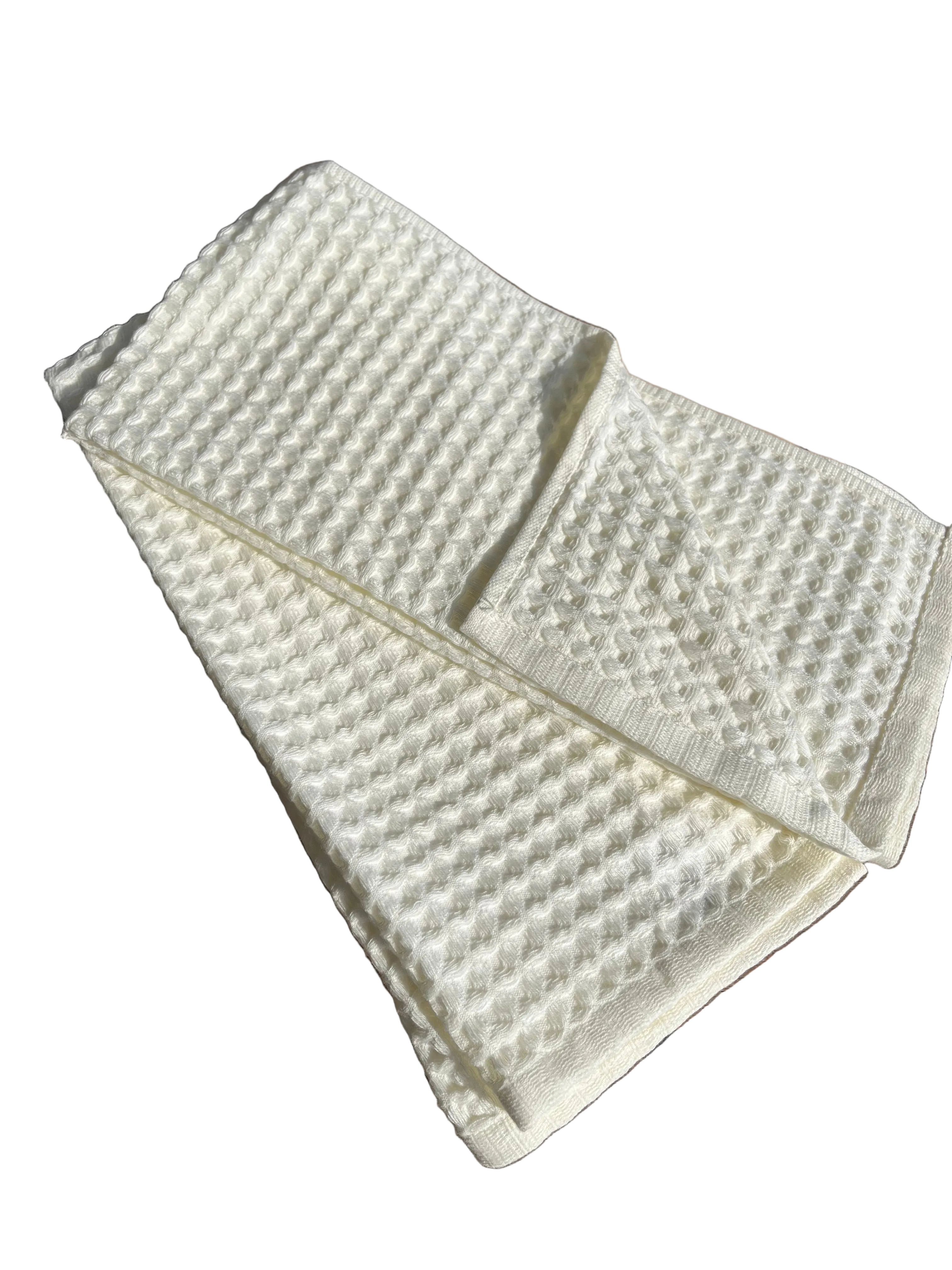 2pc Kitchen Waffle Towel Set