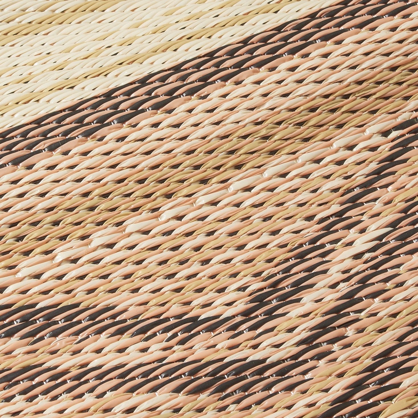 Lagos - Sand & Coral Reversible Boho Outdoor Rug