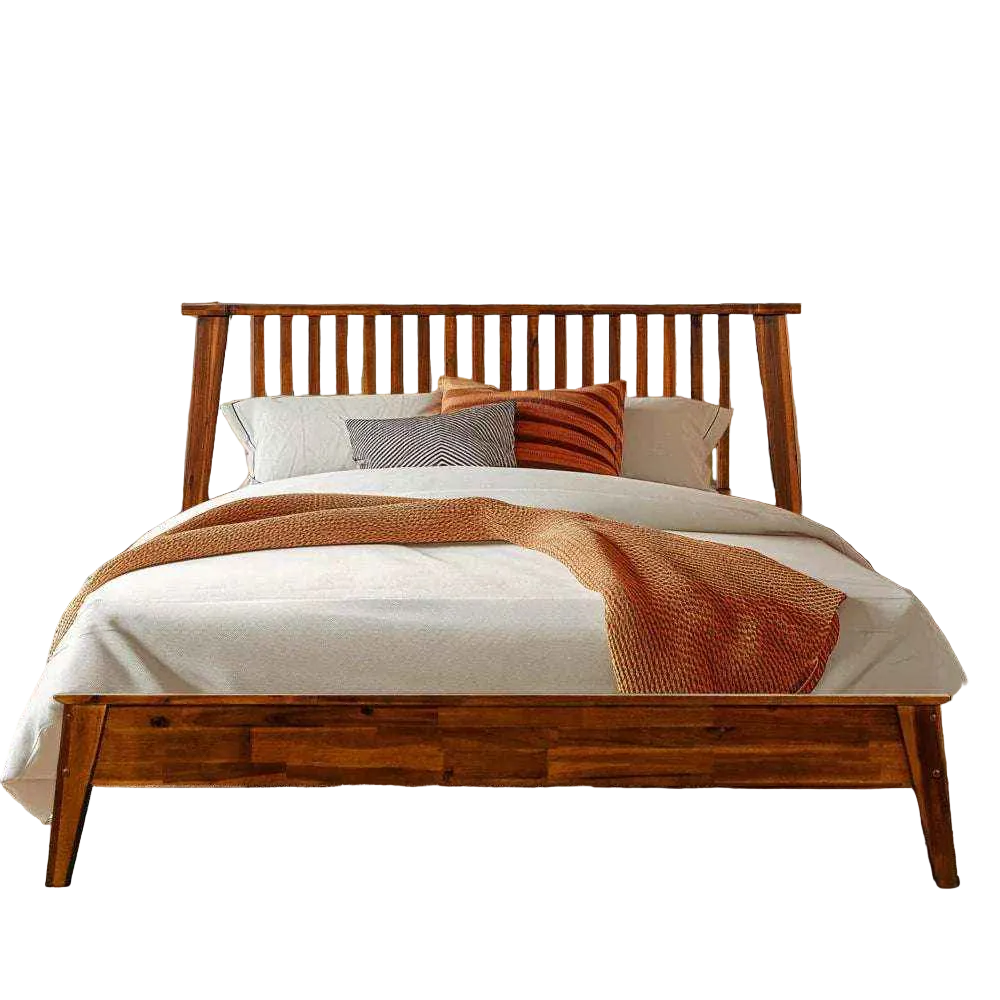 Kaylin Solid Acacia Wood Bed Frame