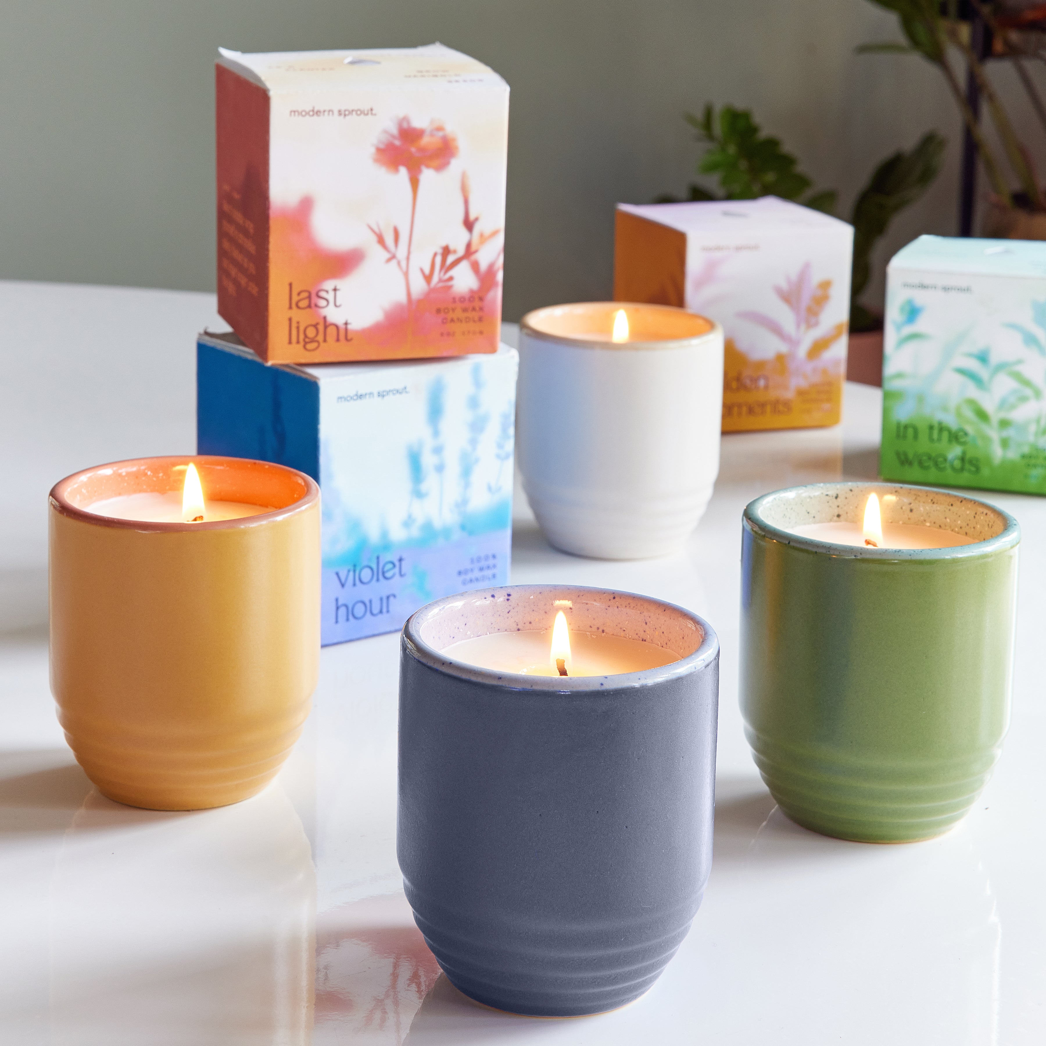 Garden Vibes Candle/Planter 2-in-1