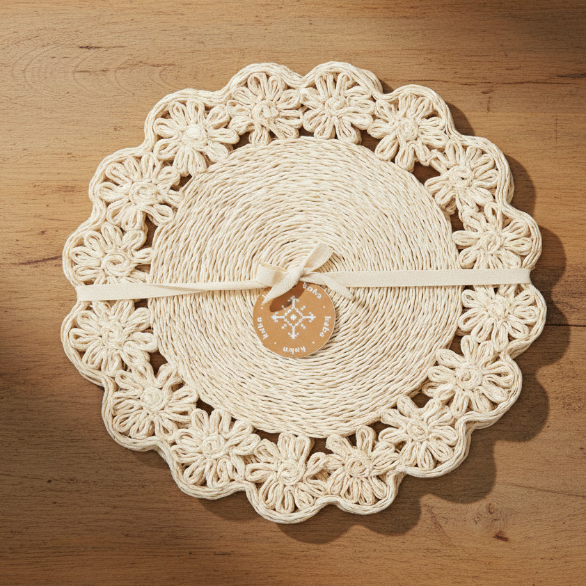 Narra Abaca Placemat, Set of 2