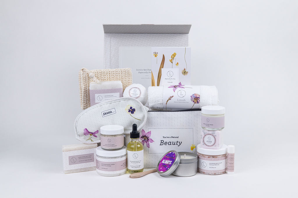 A Special Gift Basket for Mom - Natural Lavender