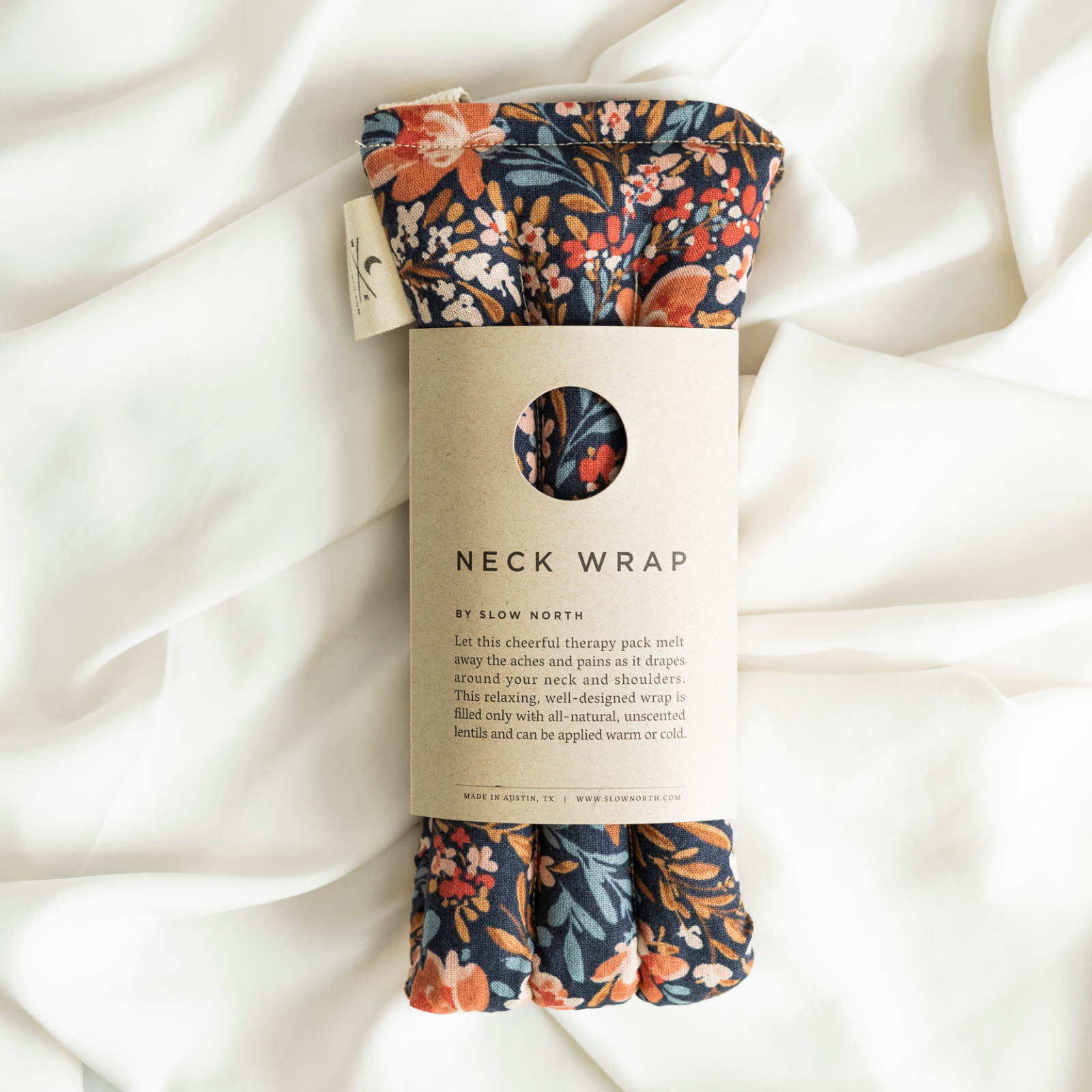 Eye Mask + Neck Wrap Bundle - Pom Blossom