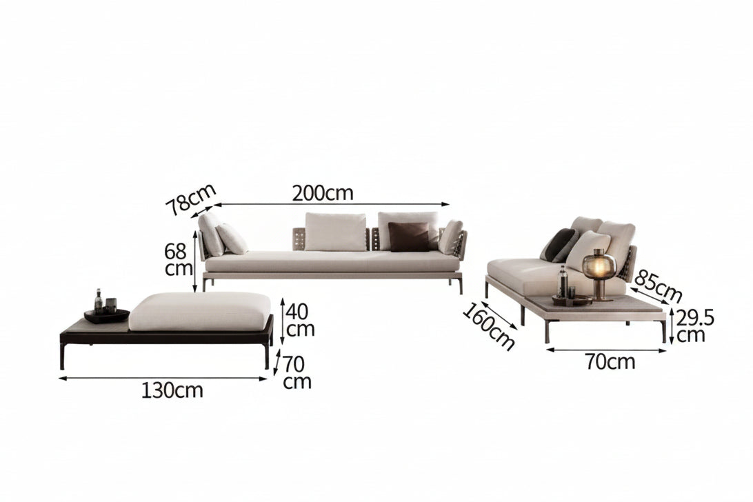 Teak Deluxe Waterproof Outdoor Furniture