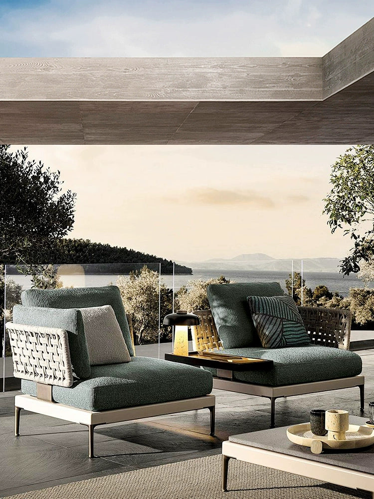 Luxury Teak Outdoor Rattan Furniture