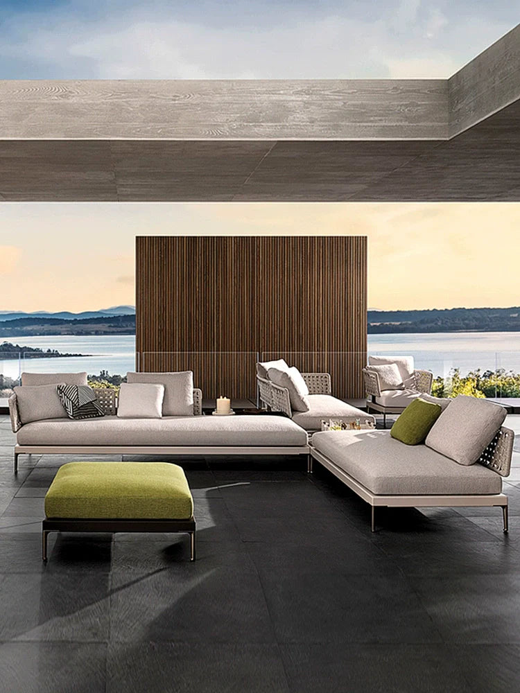 Luxury Teak Outdoor Rattan Furniture