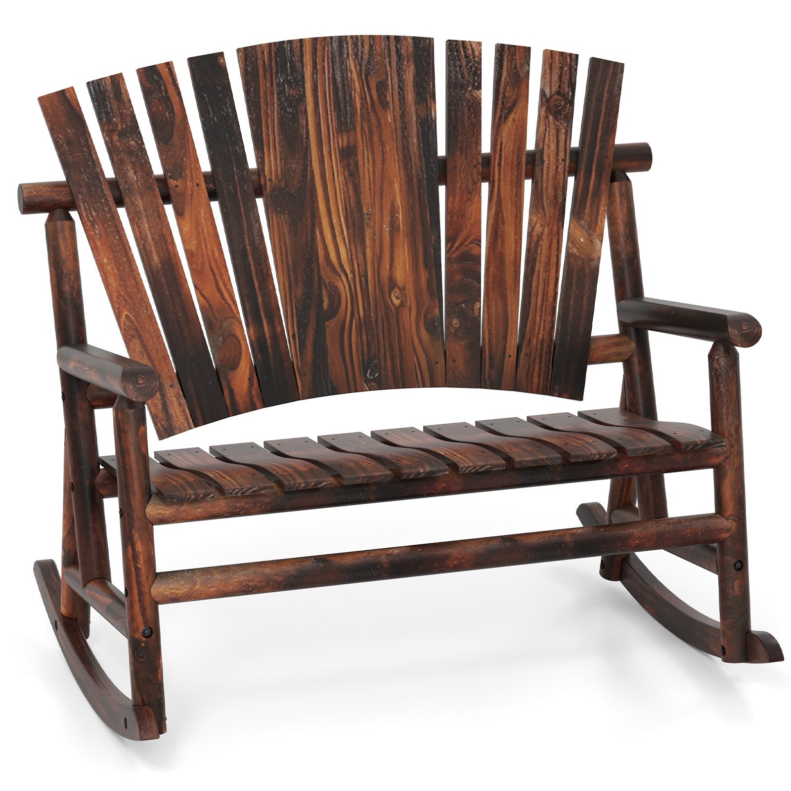 Outdoor Adirondack Double Rocking Chair