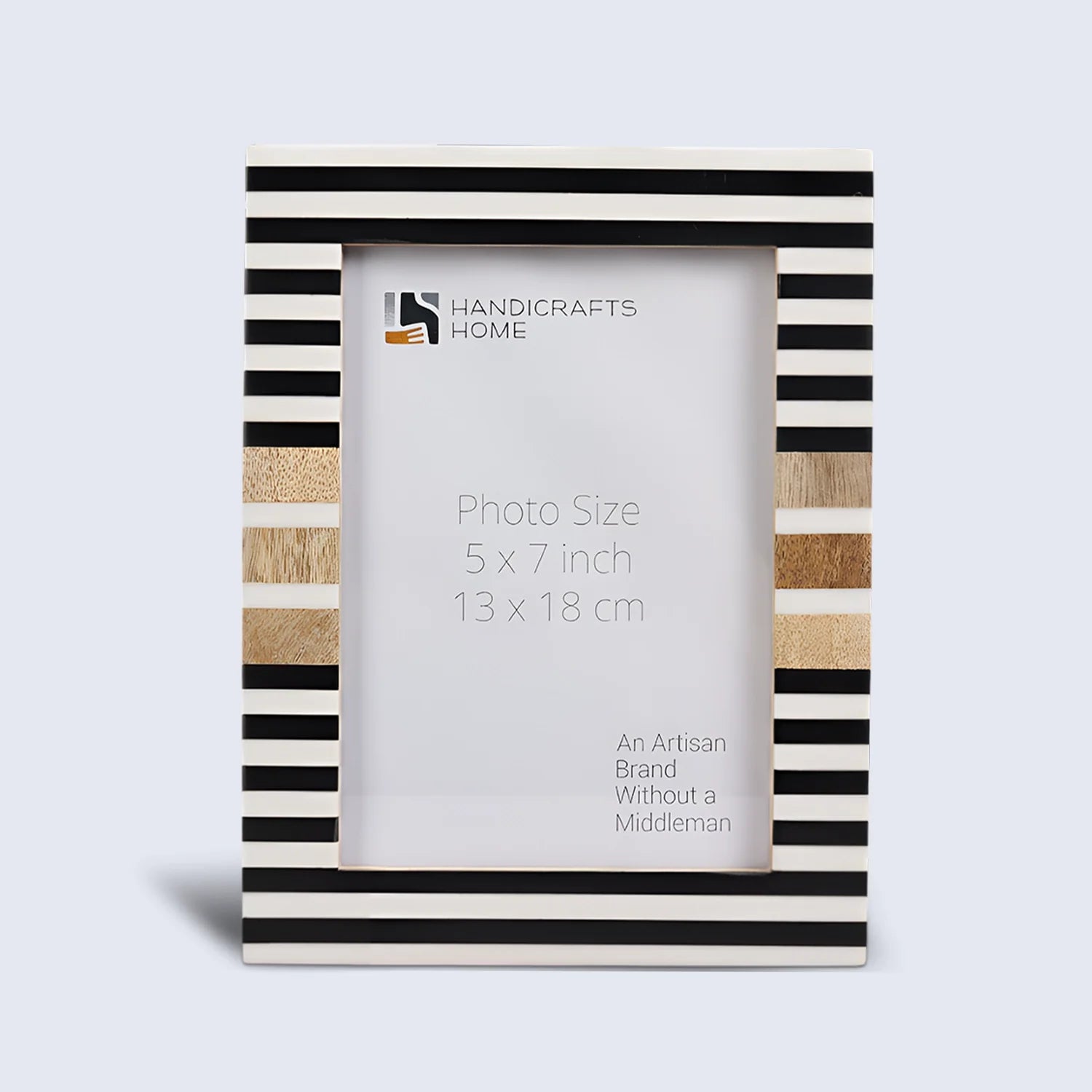Handmade Stripe Picture Frame