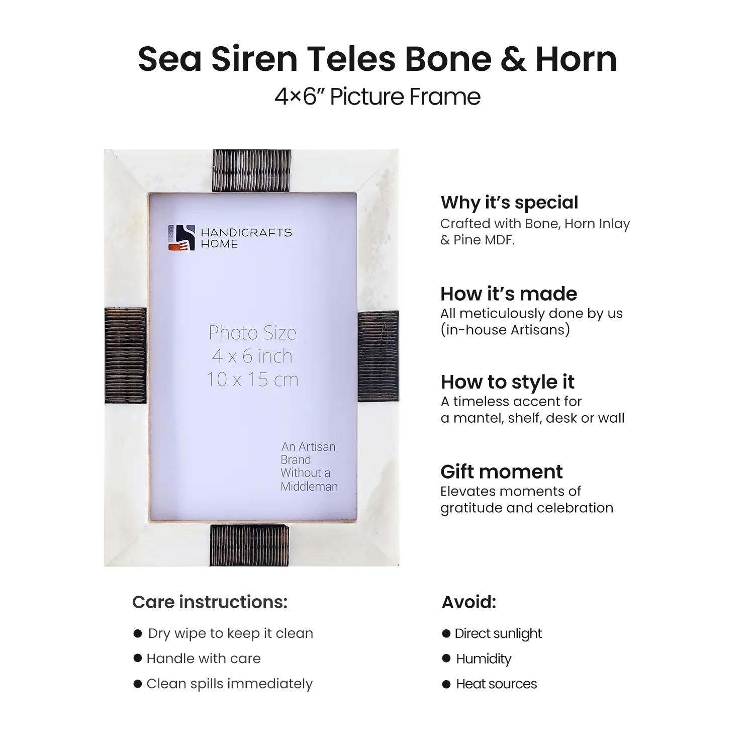 Sea Siren Teles Picture Frame