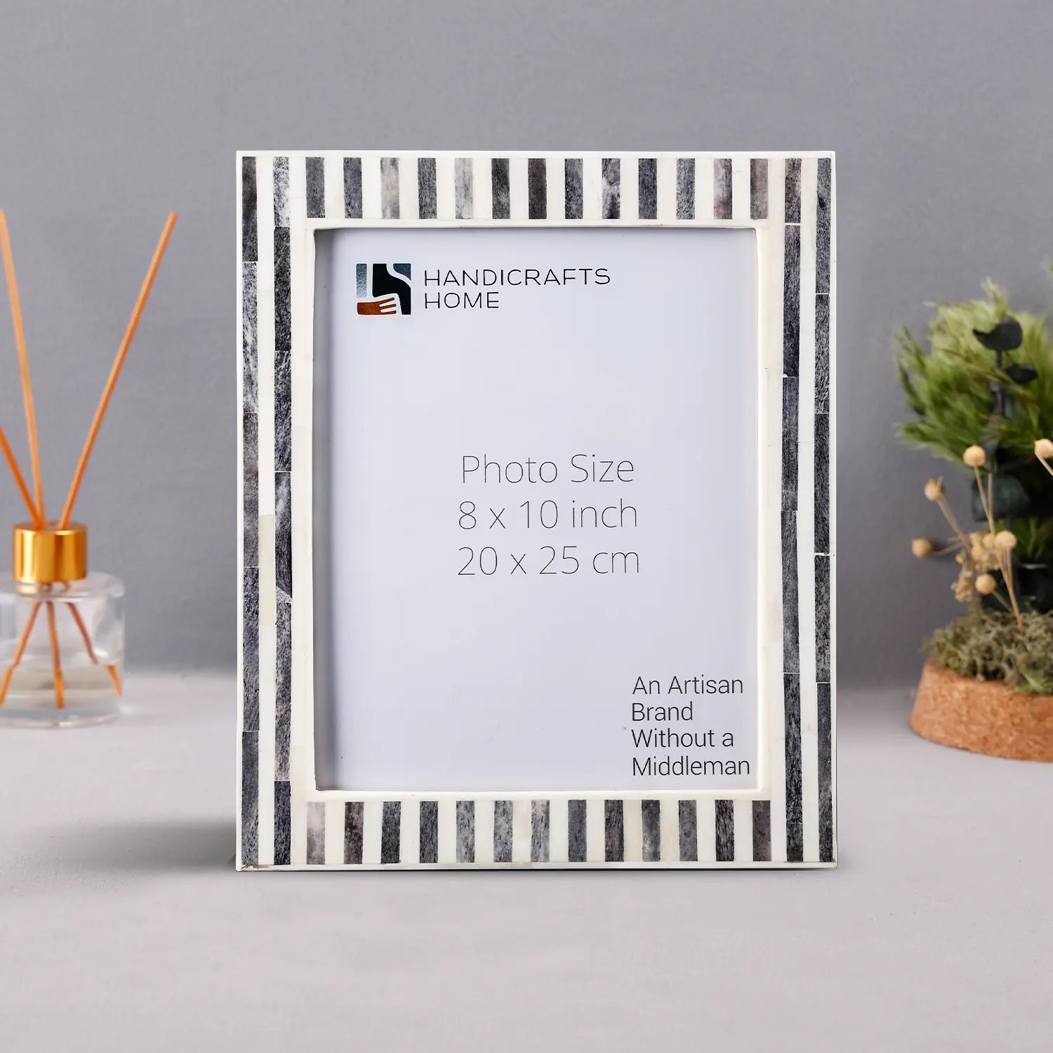 Kayala Saje Bone Inlay Picture Frame