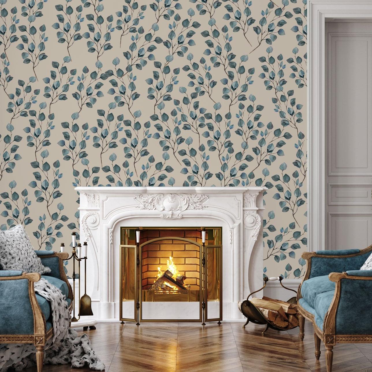 Paisley & Stone Wallpaper