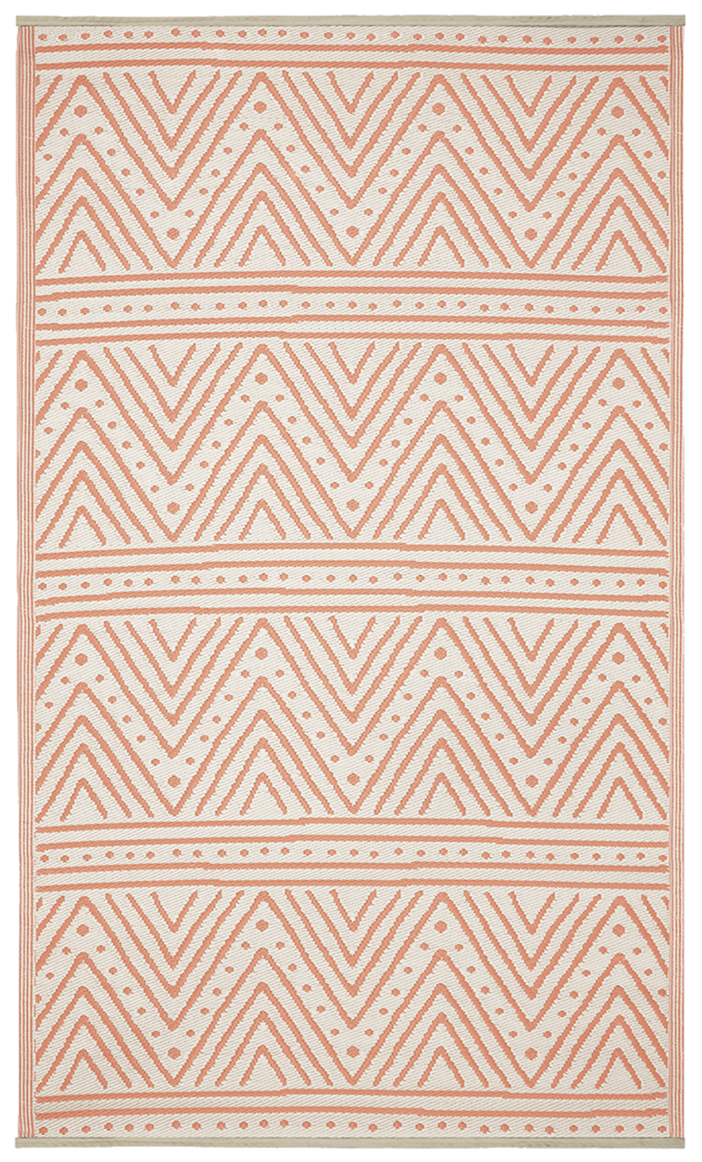 Patan - Coral Reversible Rug