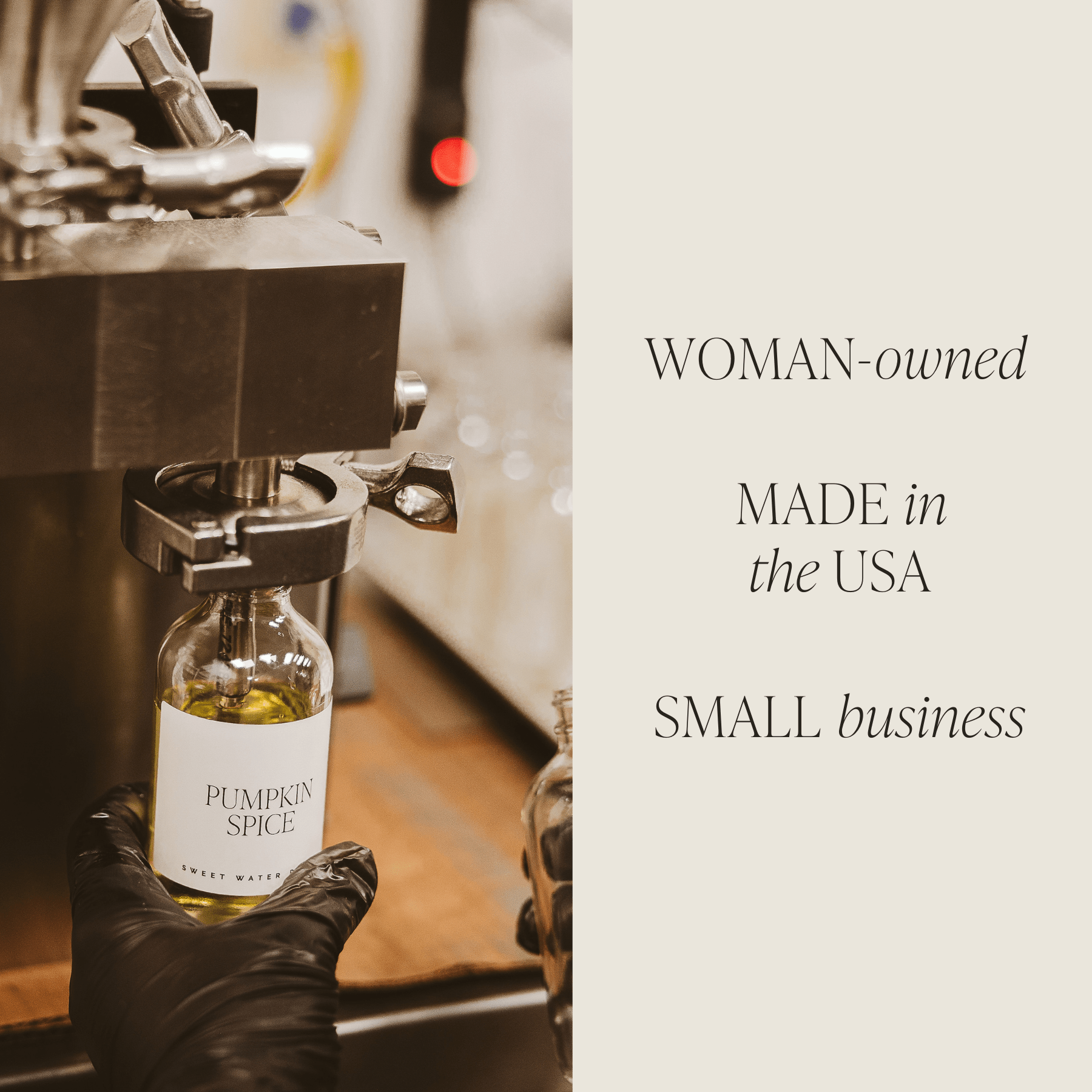Hello Fall Amber Tinted Glass Jar Reed Diffuser