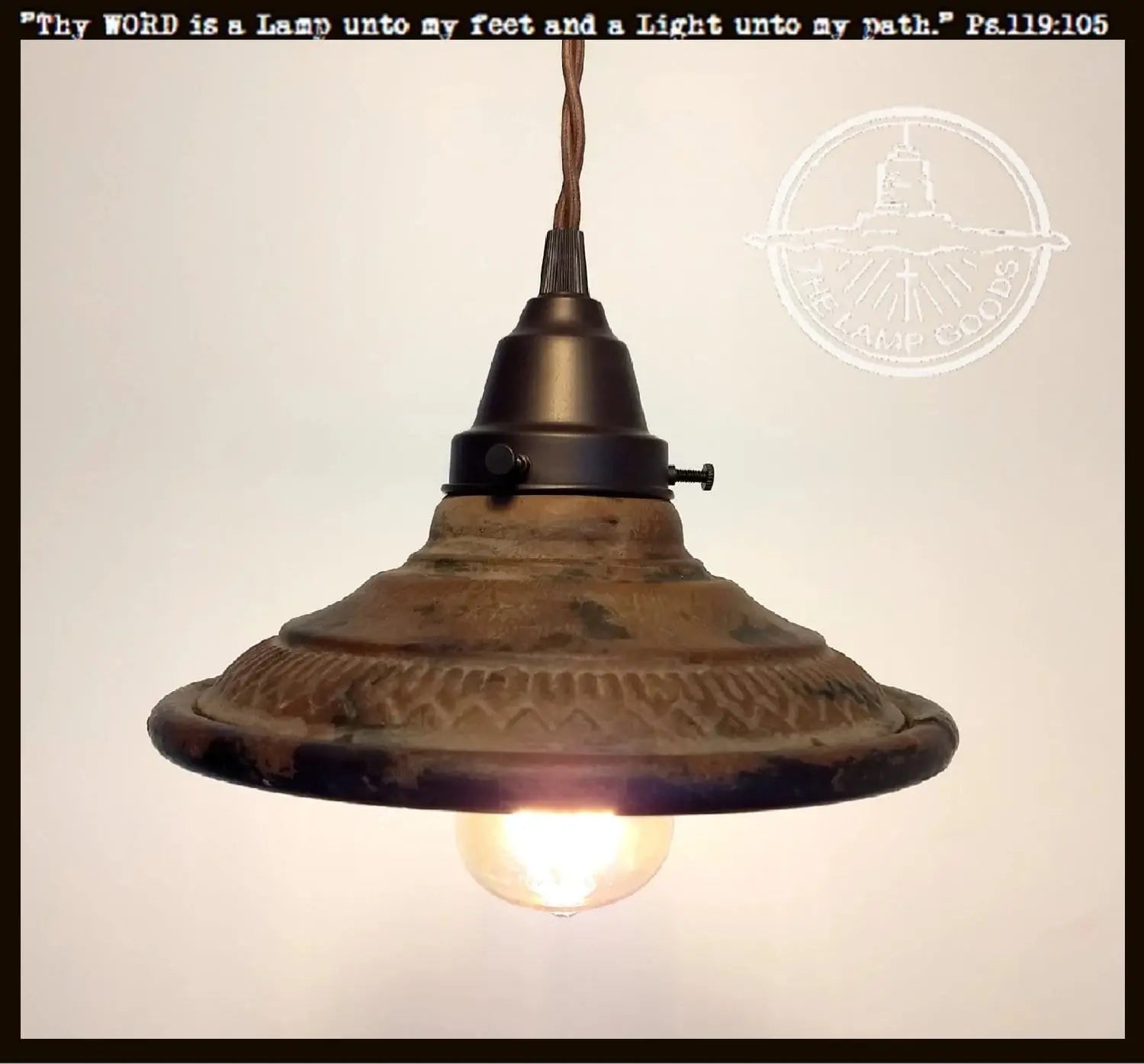 Rustic Farmhouse Pendant Light