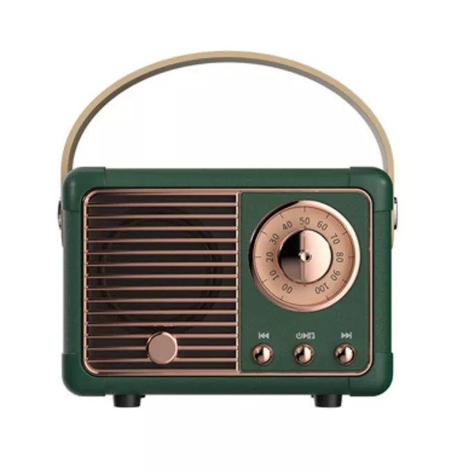 Retro Bluetooth Speaker - 5 Colors