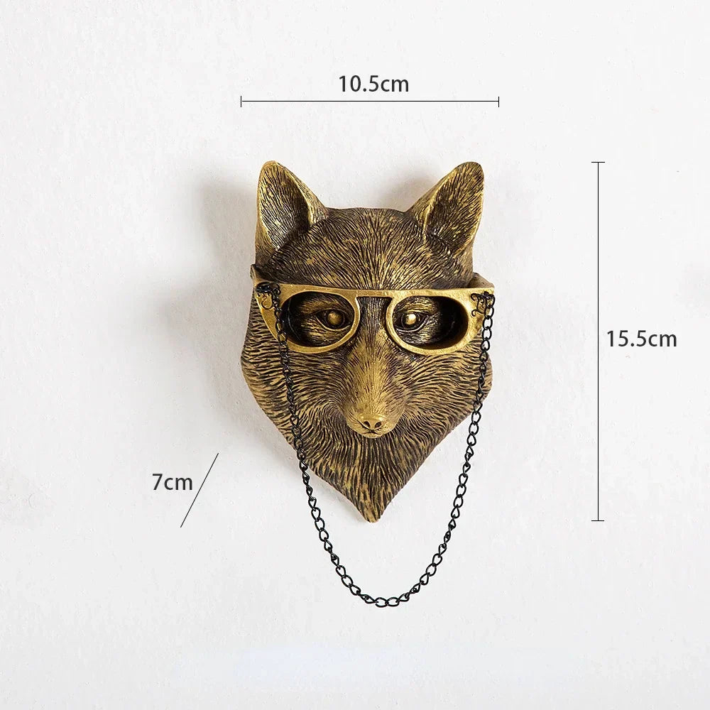 Antique Bronze Resin Animal Pendants