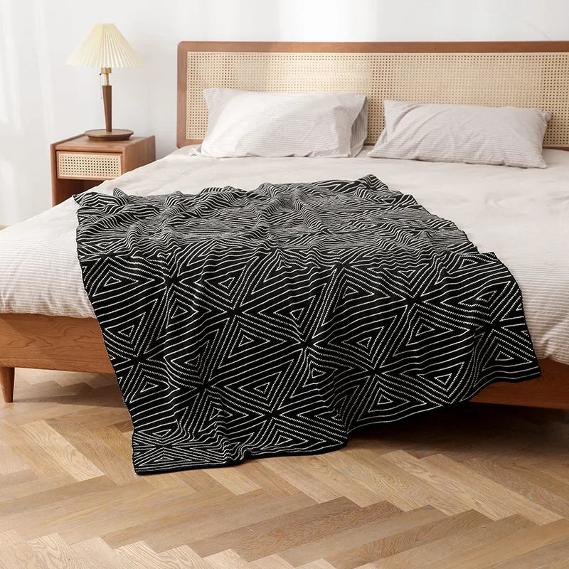Lightweight Triangle Throw- 2 Sizes