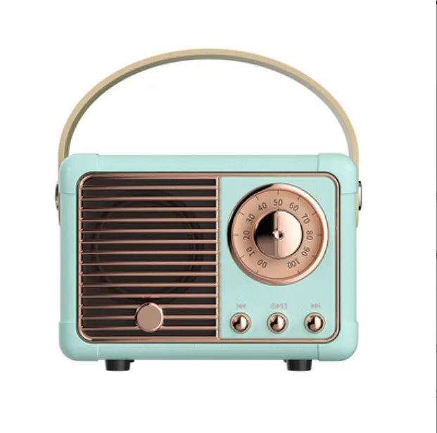 Retro Bluetooth Speaker - 5 Colors