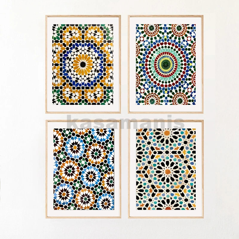 Mosaic Wall Art Canvas Prints