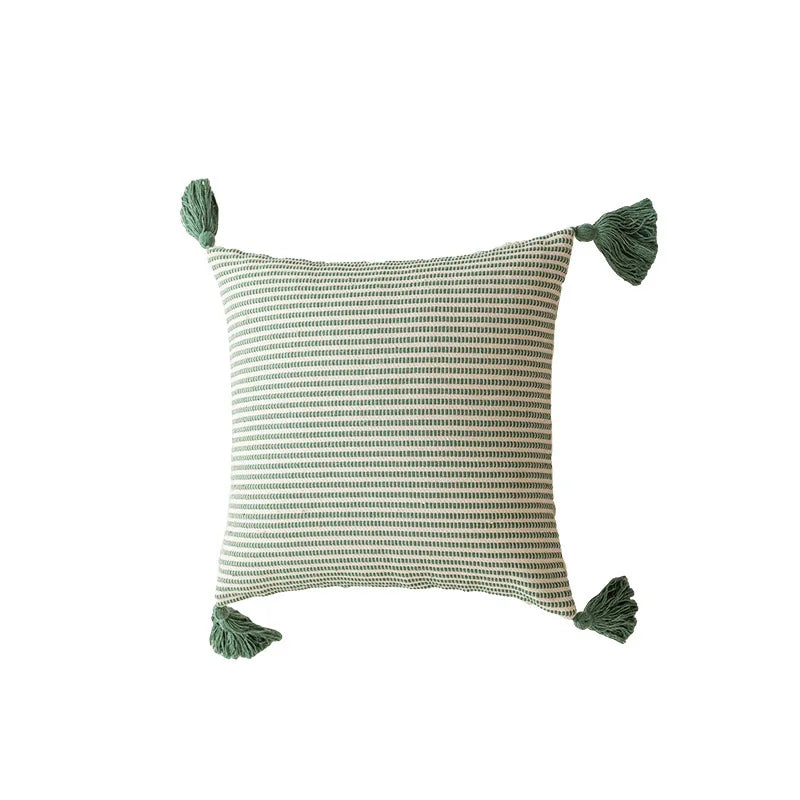 Green & Coffee Cushion Covers - 6 styles