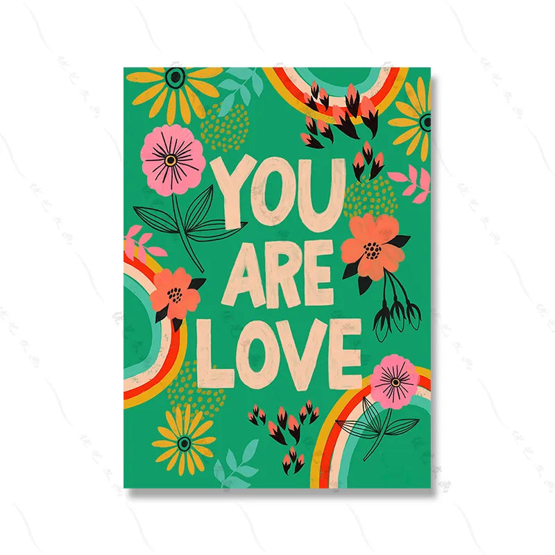 Colorful Butterfly Canvas Wall Decor