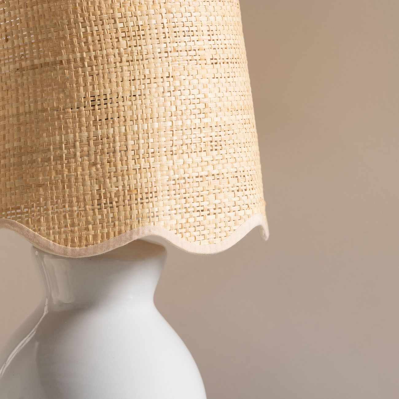 Salgareda Grey Ceramic Table Lamp