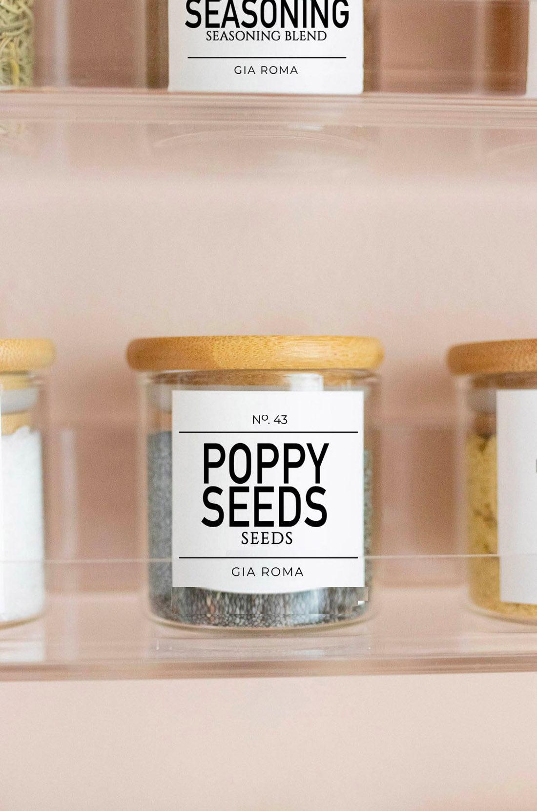 Custom Spice Jars