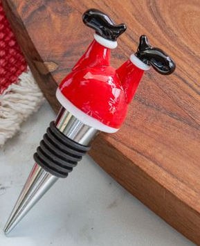Holiday Wine Toppers - Christmas Tree or Santa Pants