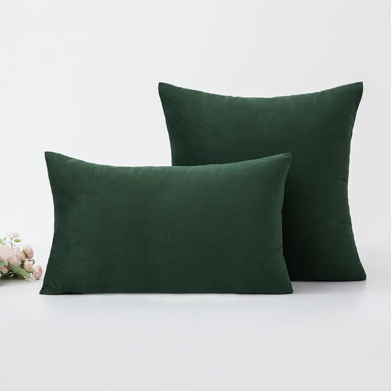 Green & Coffee Cushion Covers - 6 styles