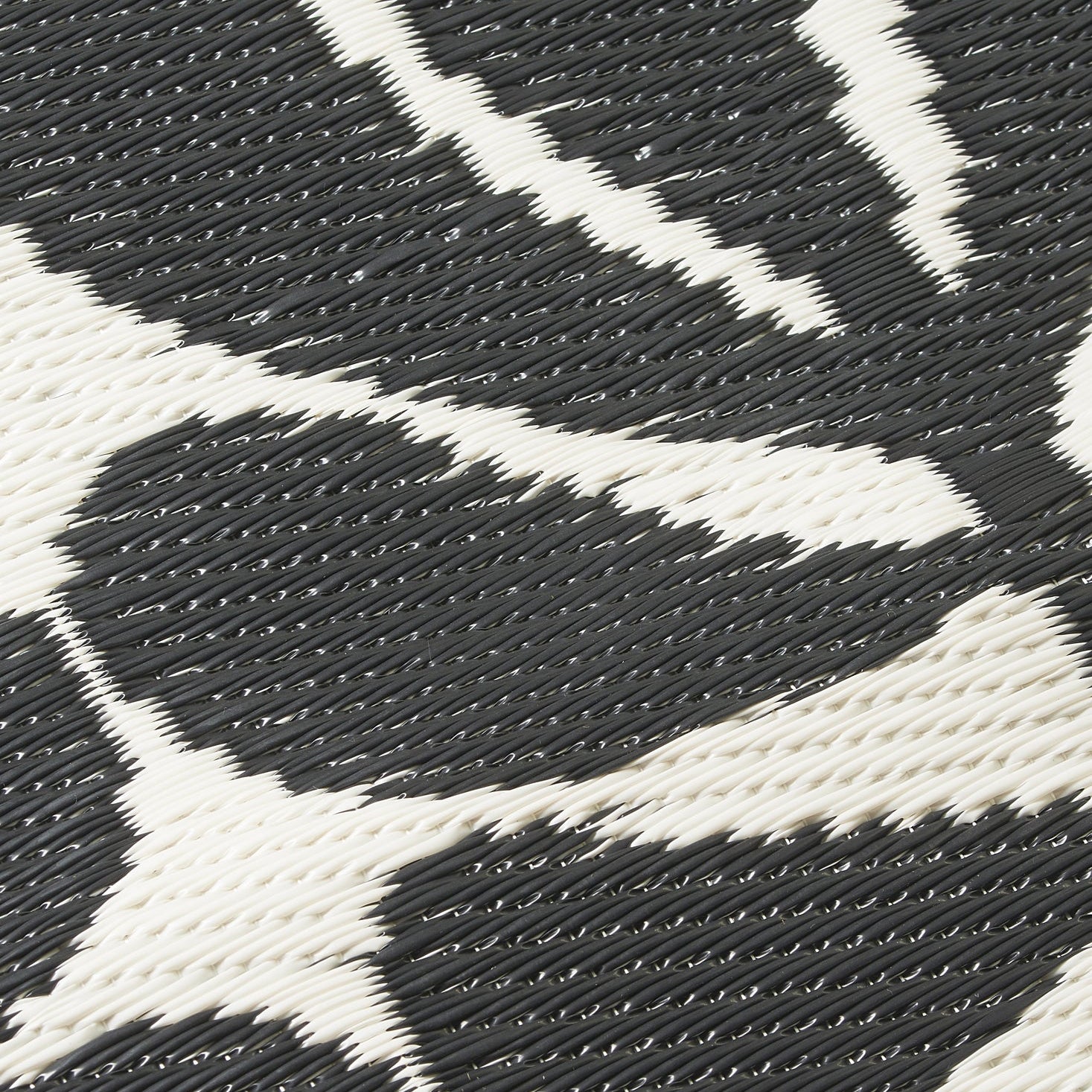 Serowe - Black & White Reversible Outdoor Rug