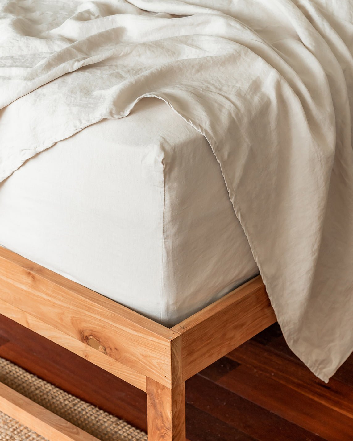 Stonewashed Linen Sheets Set