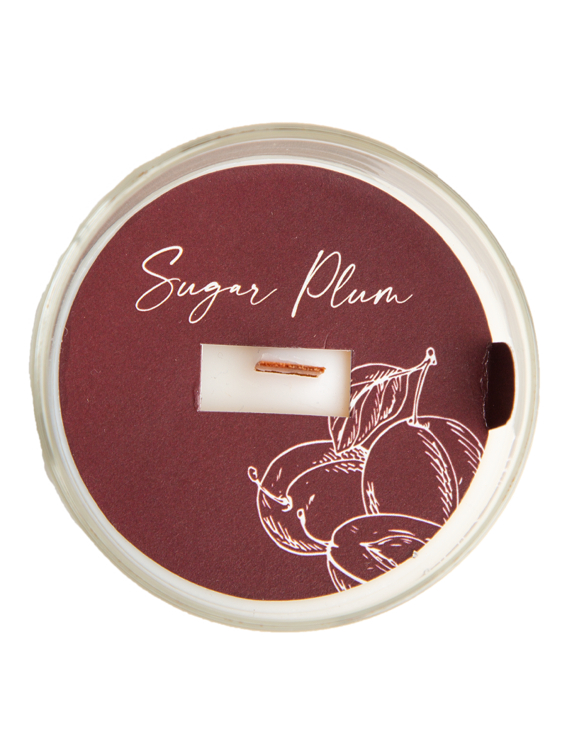 Sugar Plum Wooden Wick Candle
