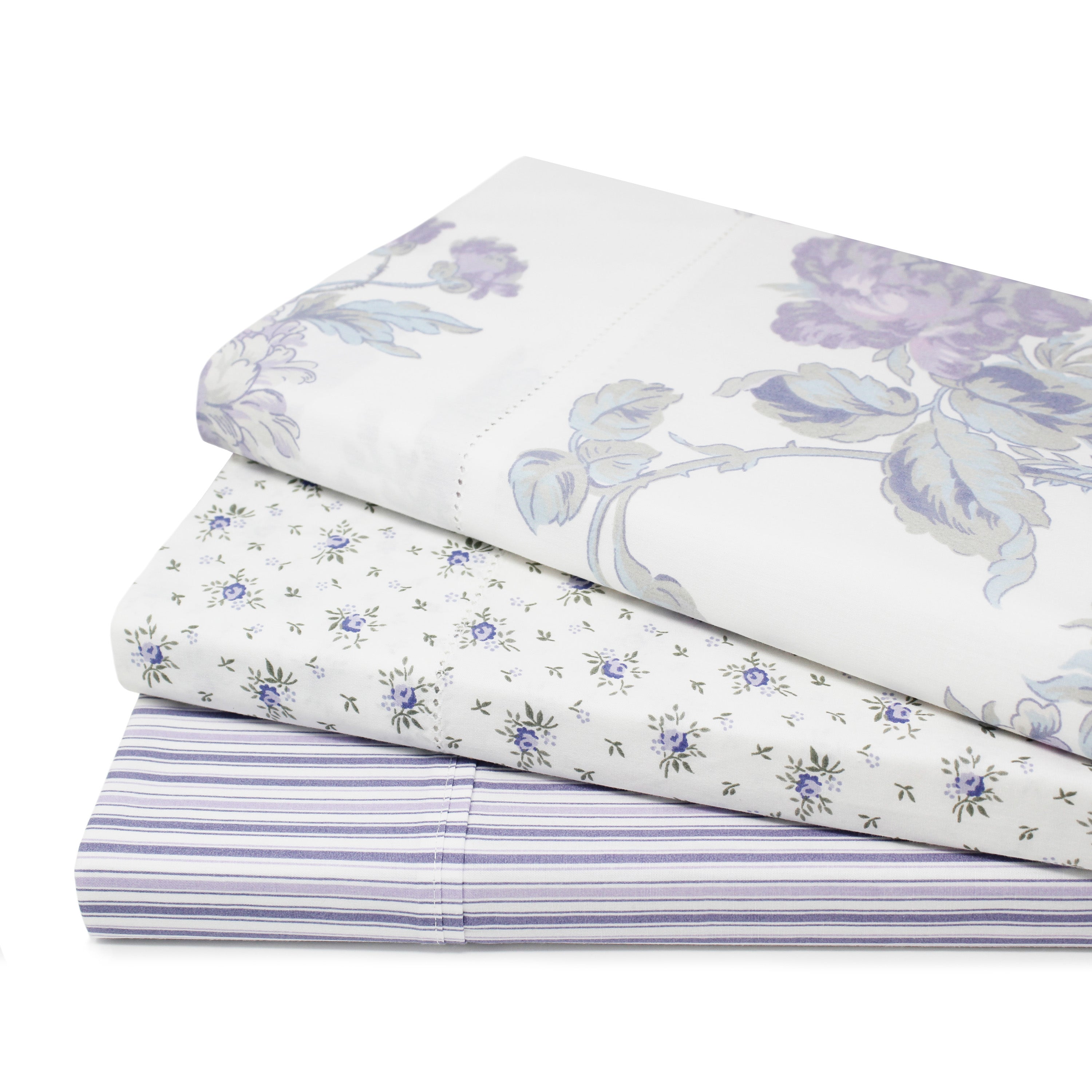 Jardin De Rose Printed Cotton Percale Duvet Sets