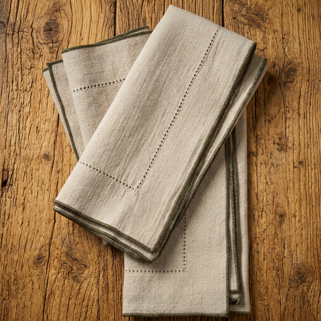 Allyson Table Linens - Set of 4 - 3 Colors