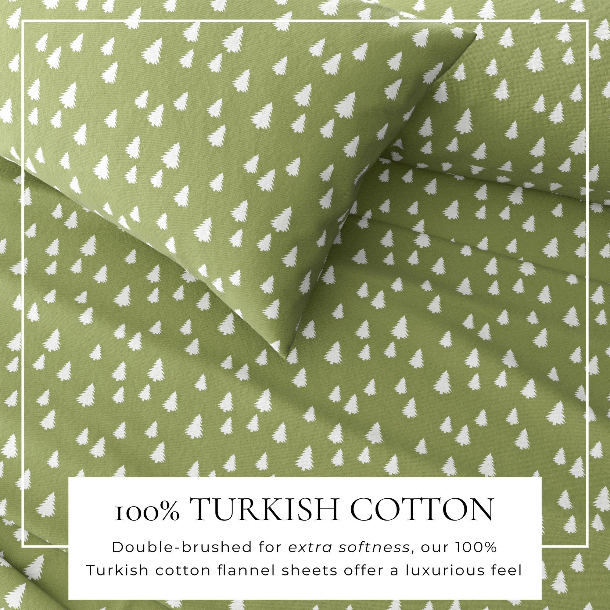 Turkish Cotton Flannel Sheet Sets - Lakeview Collection