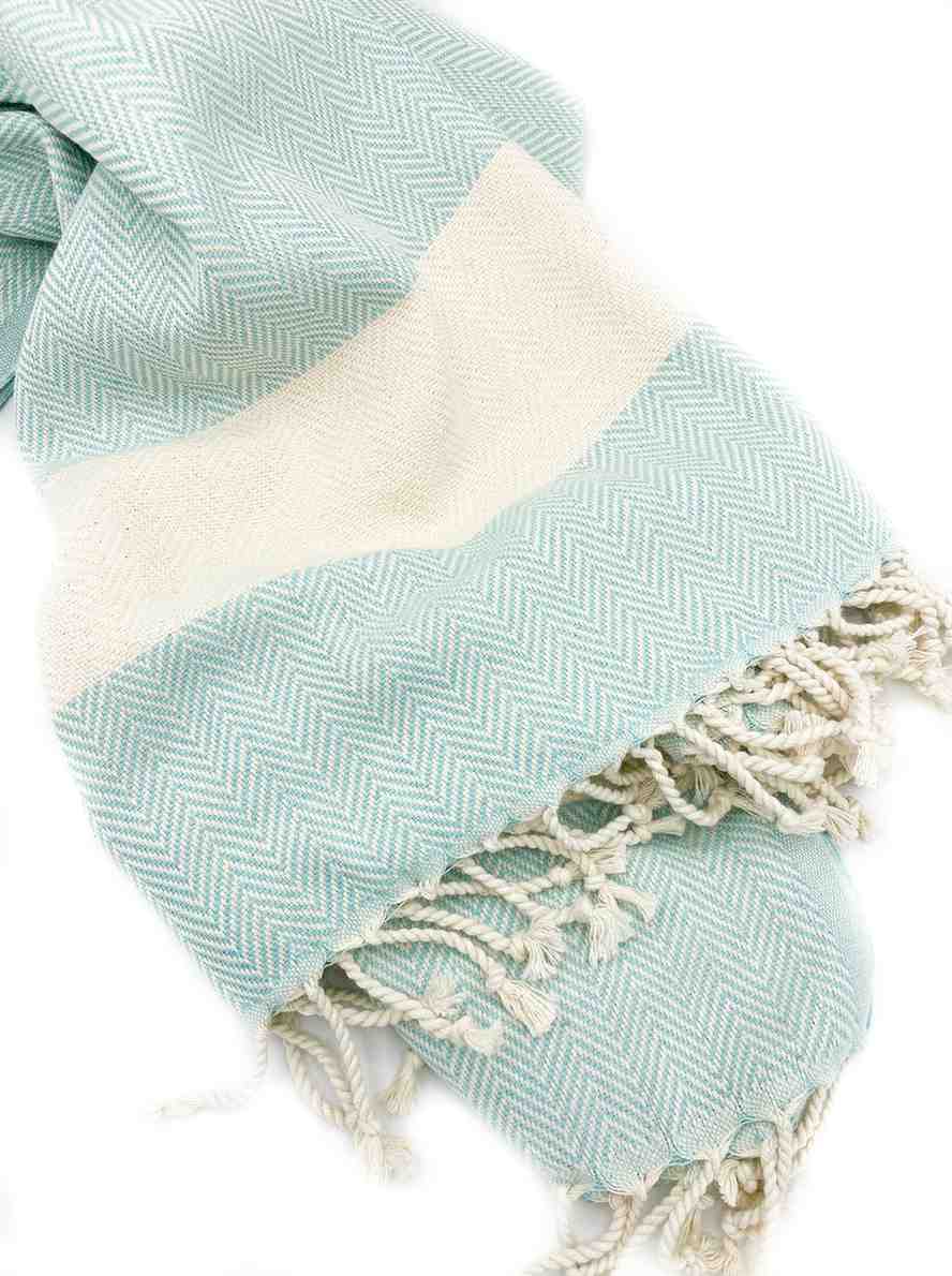Herringbone Turkish Bath/ Beach Towels - Multiple Colors