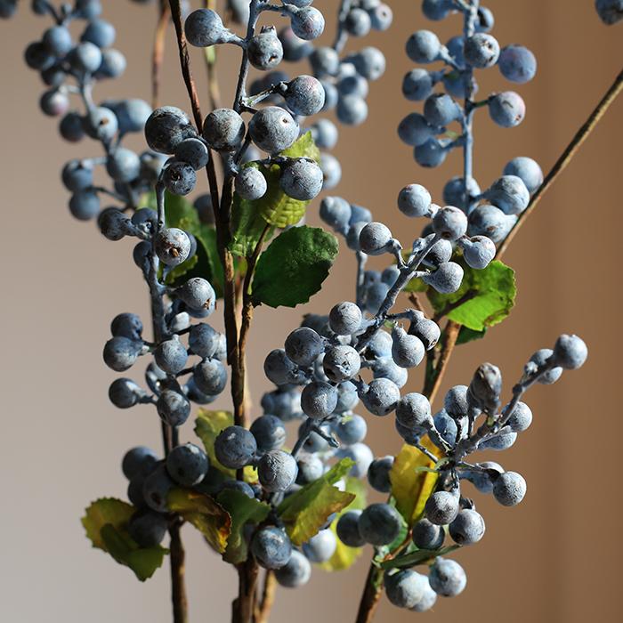 Artificial Fruit Berry Stems in Various Colors - 31 inch