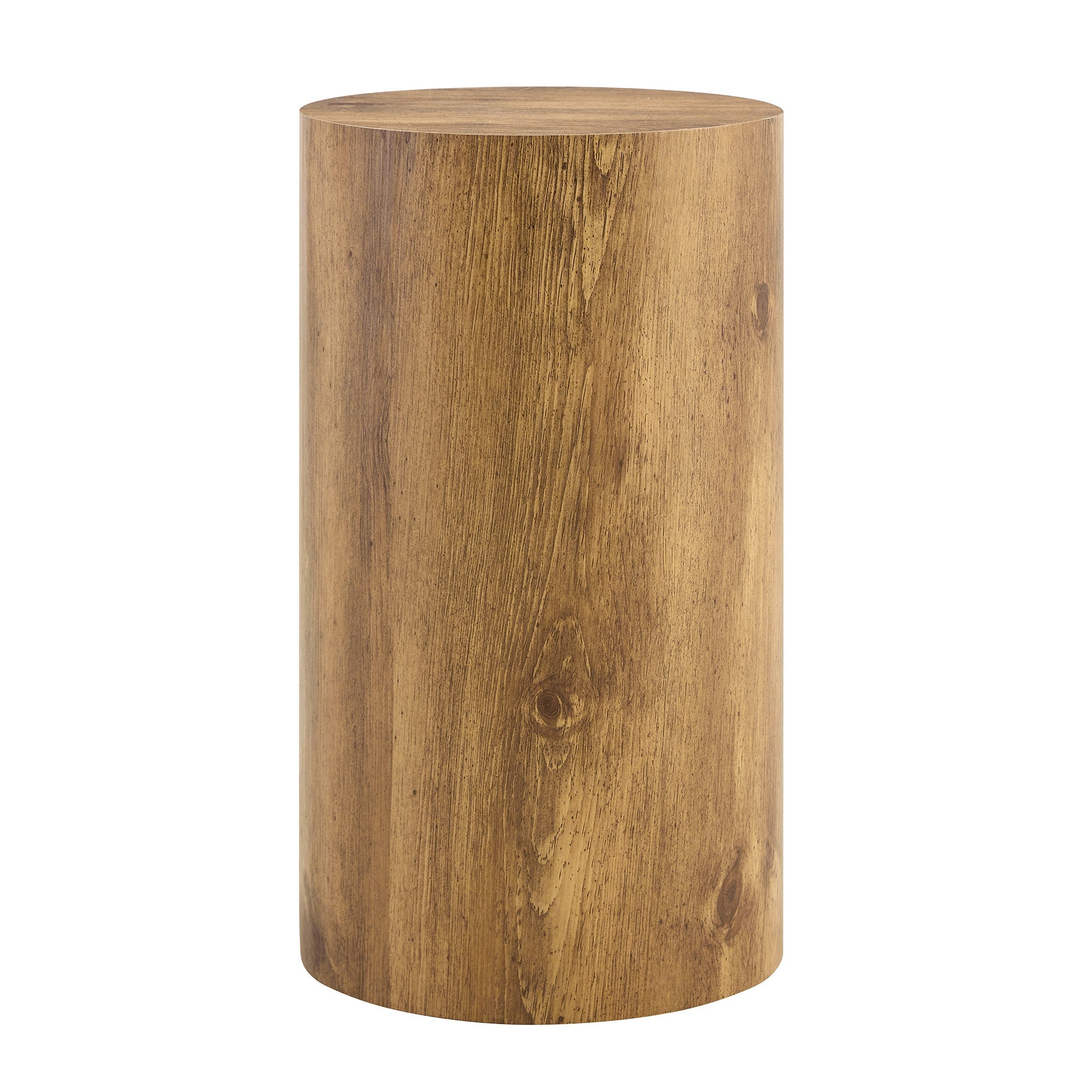 Modern Minimalist Set of Two Cylinder Coffee Tables