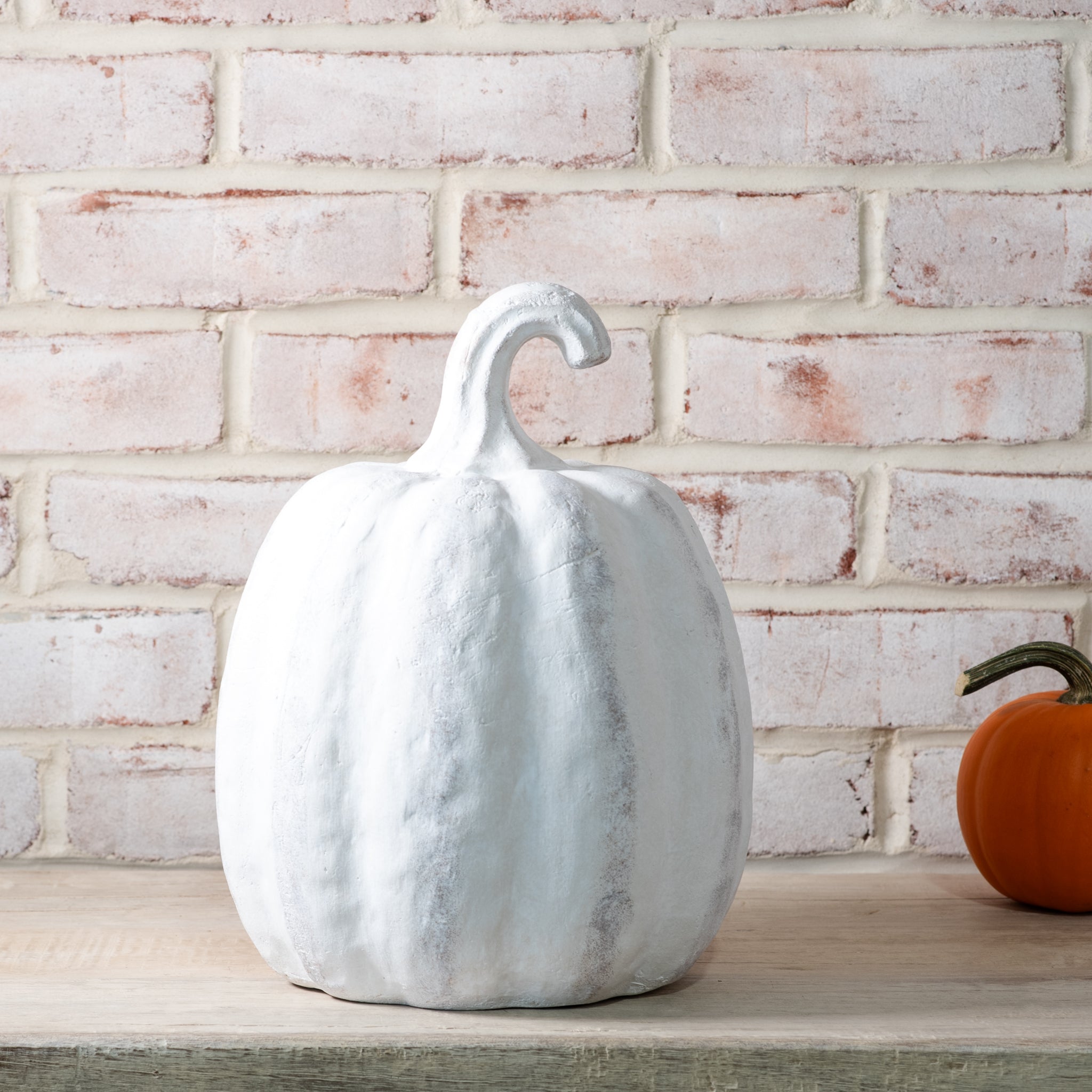 White Terracotta Pumpkins | 2 Styles
