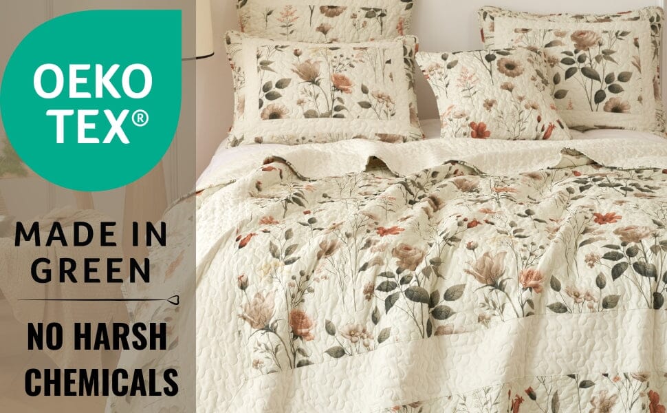 Bed in a Bag Quilted Bedding Set - Enchanted Meadow